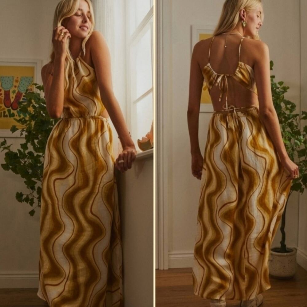 Faithfull The Brand x Revolve La‎ Piedra Maxi Dress in Talamanca Size 6
